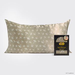 Star Wars™ & Kitsch Funda de almohada de satén de la Alianza Rebelde - King