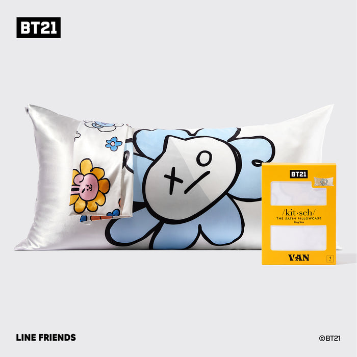 Kitsch x BT21 Kopfkissenbezug VAN -  King