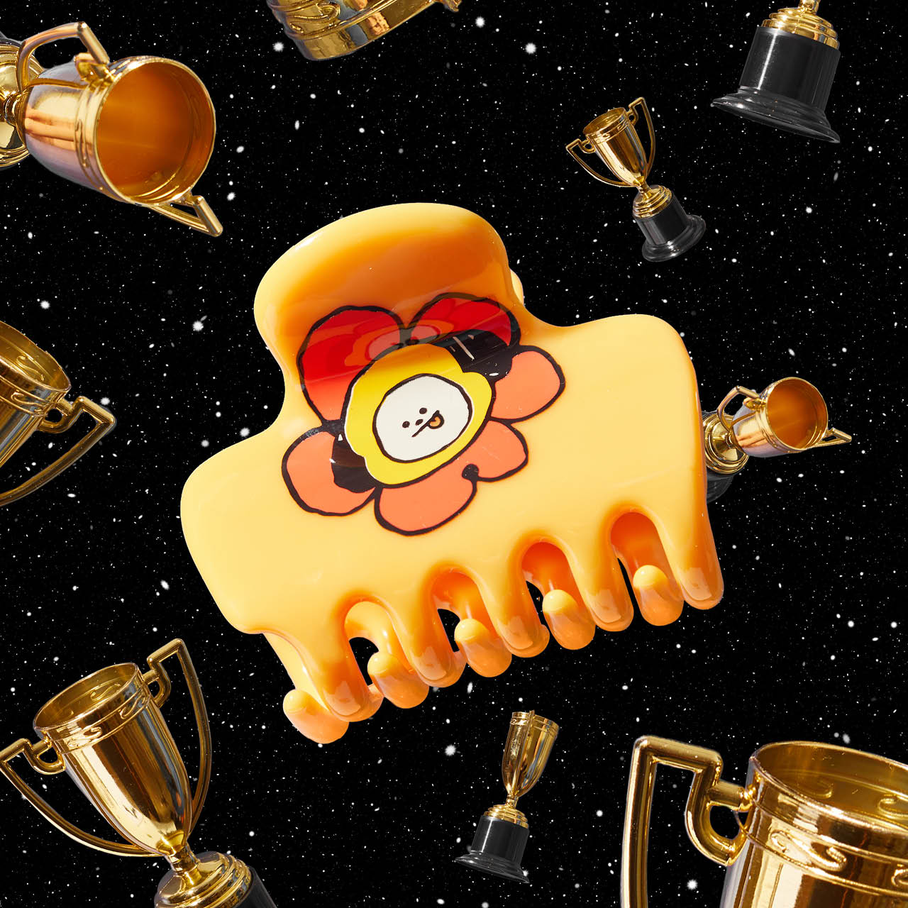 Kitsch x BT21 Lot de pinces à cheveux