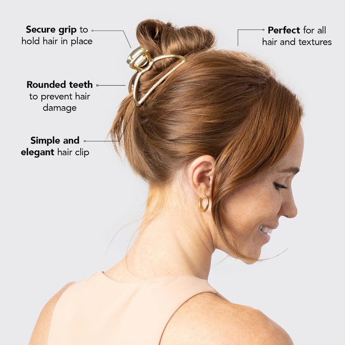 Metallklammer - Gold