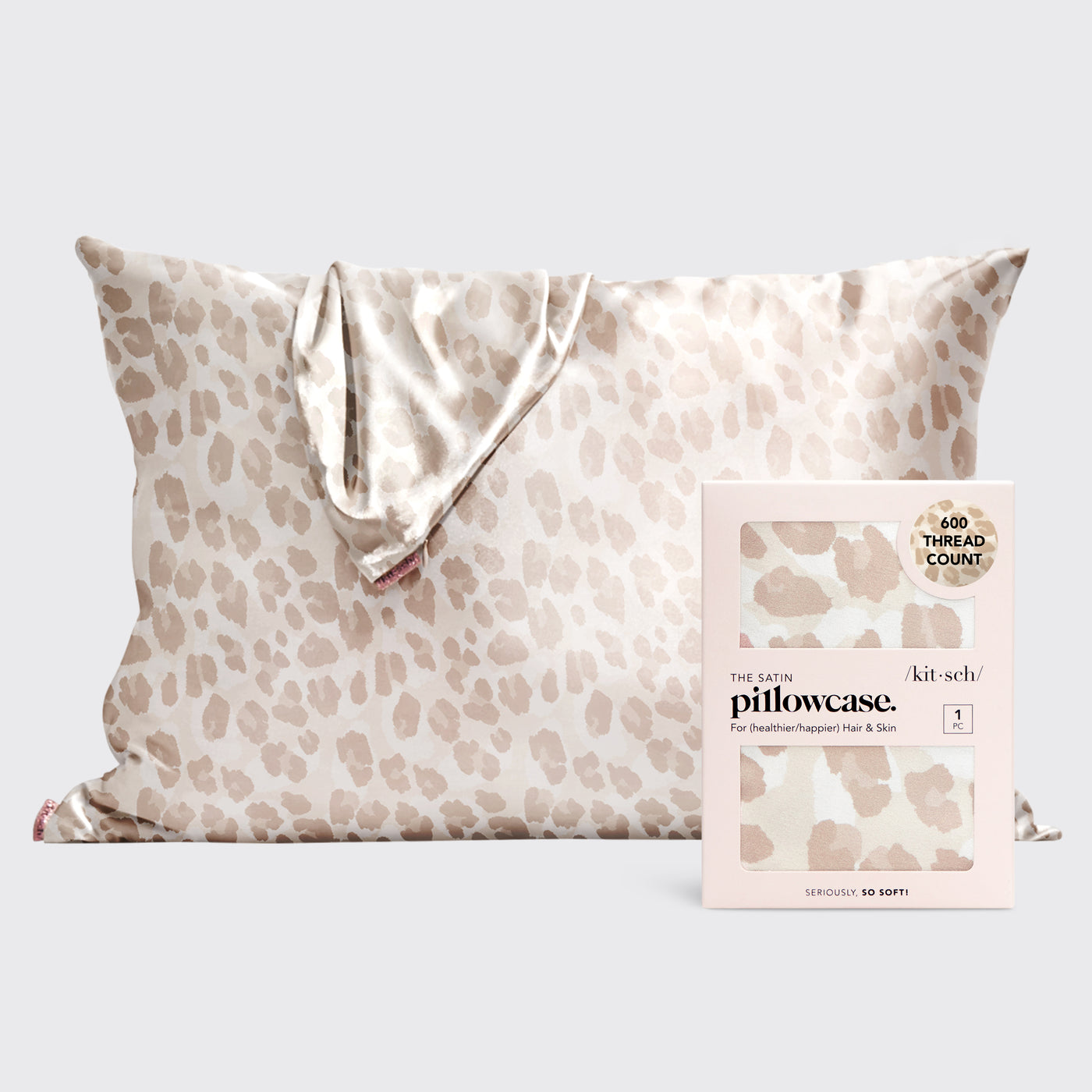 Federa in raso - Leopardo