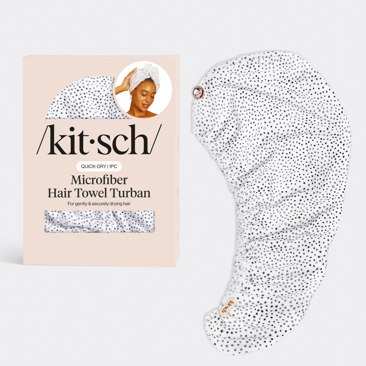 Toalla de microfibra para el pelo - Micro Dot