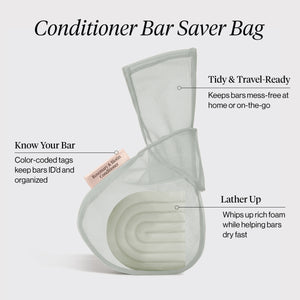 Pochette pour conditionneur - Romarin et biotin - Sage
