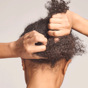 Silberne französische Haarnadel