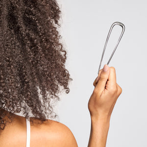 Silberne französische Haarnadel