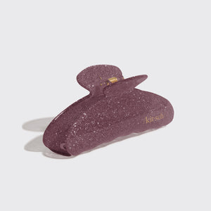 Pink Glitter Claw Clip