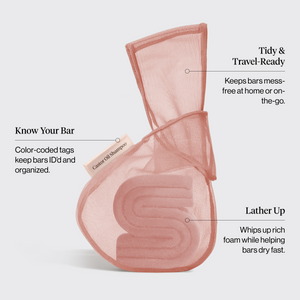 Castor Oil Shampoo Bar Saver Bag