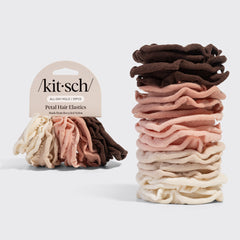 Elastici blush per capelli a forma di petalo