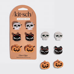 Set da 6 pezzi di mini pinze a granchio Halloween Squad