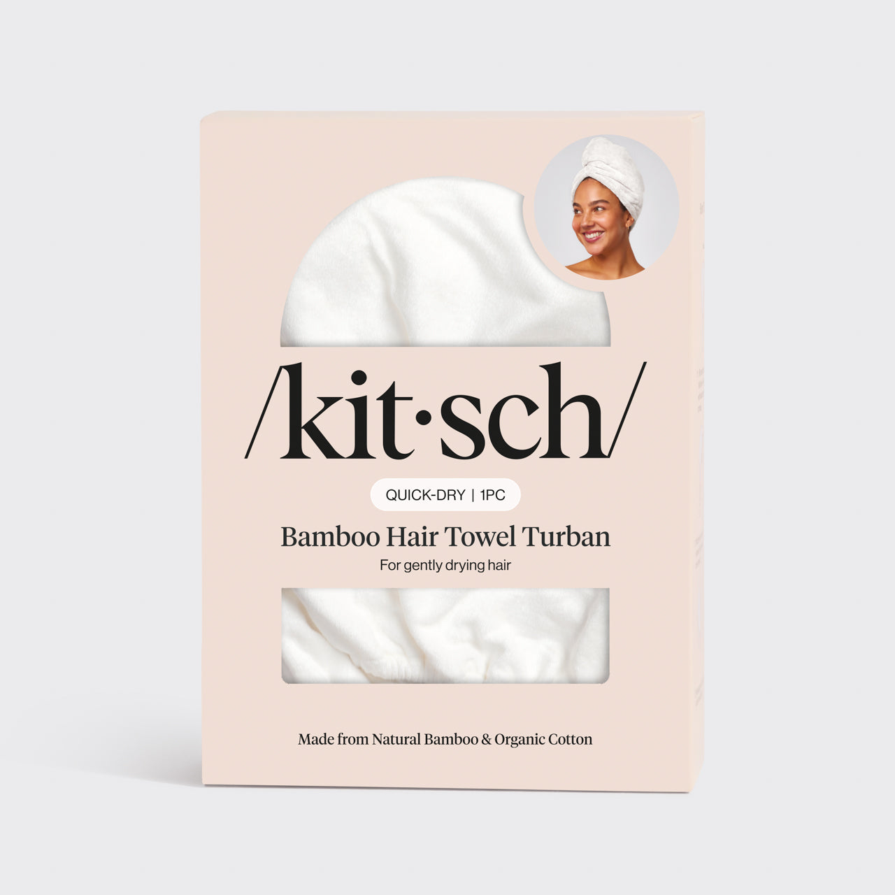 Οικολογική πετσέτα μαλλιών - Ελεφαντόδοντο