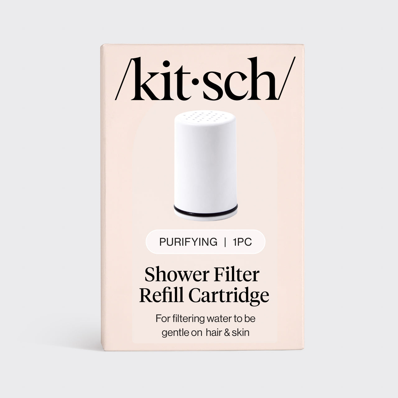 Die Duschfilter-Nachfüllkartusche