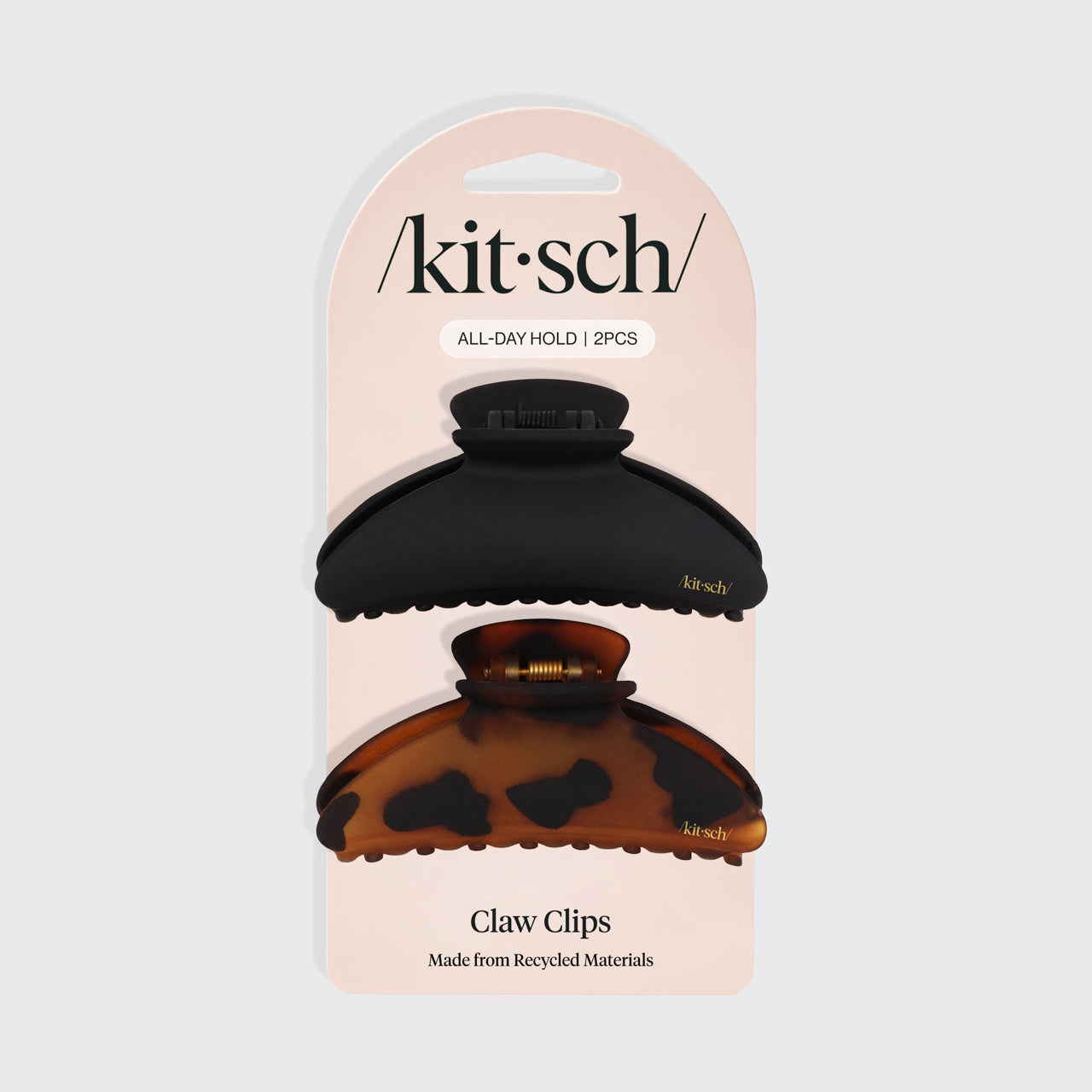 Middelgrote klauwklemmen 2st - Gerecycled plastic