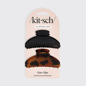 Middelgrote klauwklemmen 2st - Gerecycled plastic