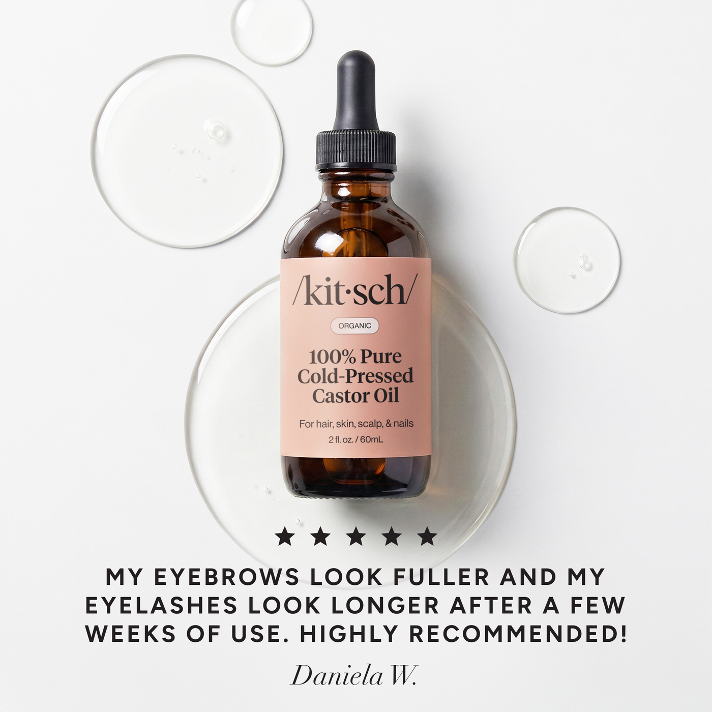 100% Aceite de Ricino - 60ml