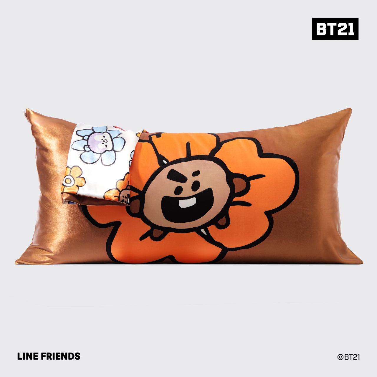 BT21 x Kitsch Kopfkissenbezug - SHOOKY | King
