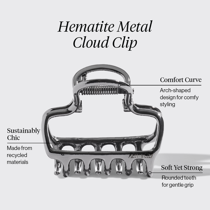 Clipe de Nuvem - Metal Hematita