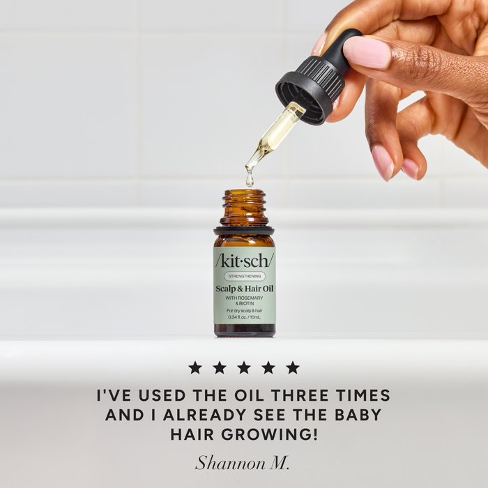 Strengthening Rosemary & Biotin Scalp & Hair Oil - 0.34fl oz./10mL