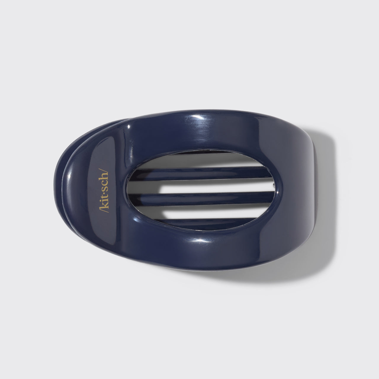 Grand clip nuage plat - Orchidée bleue