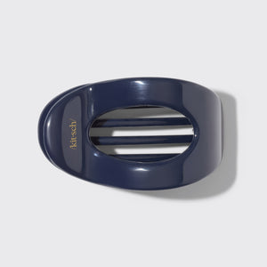 Grand clip nuage plat - Orchidée bleue