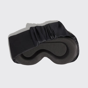 Konturierte Kissen-Schlafmaske in Anthrazit