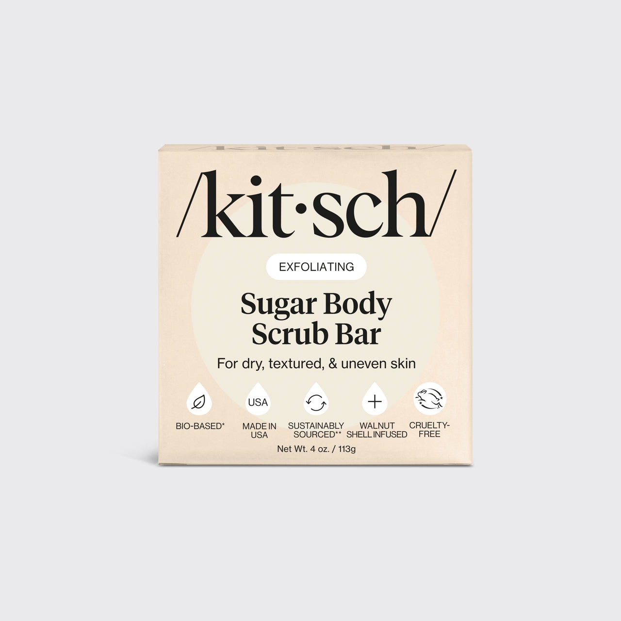 Exfoliante corporal de azúcar