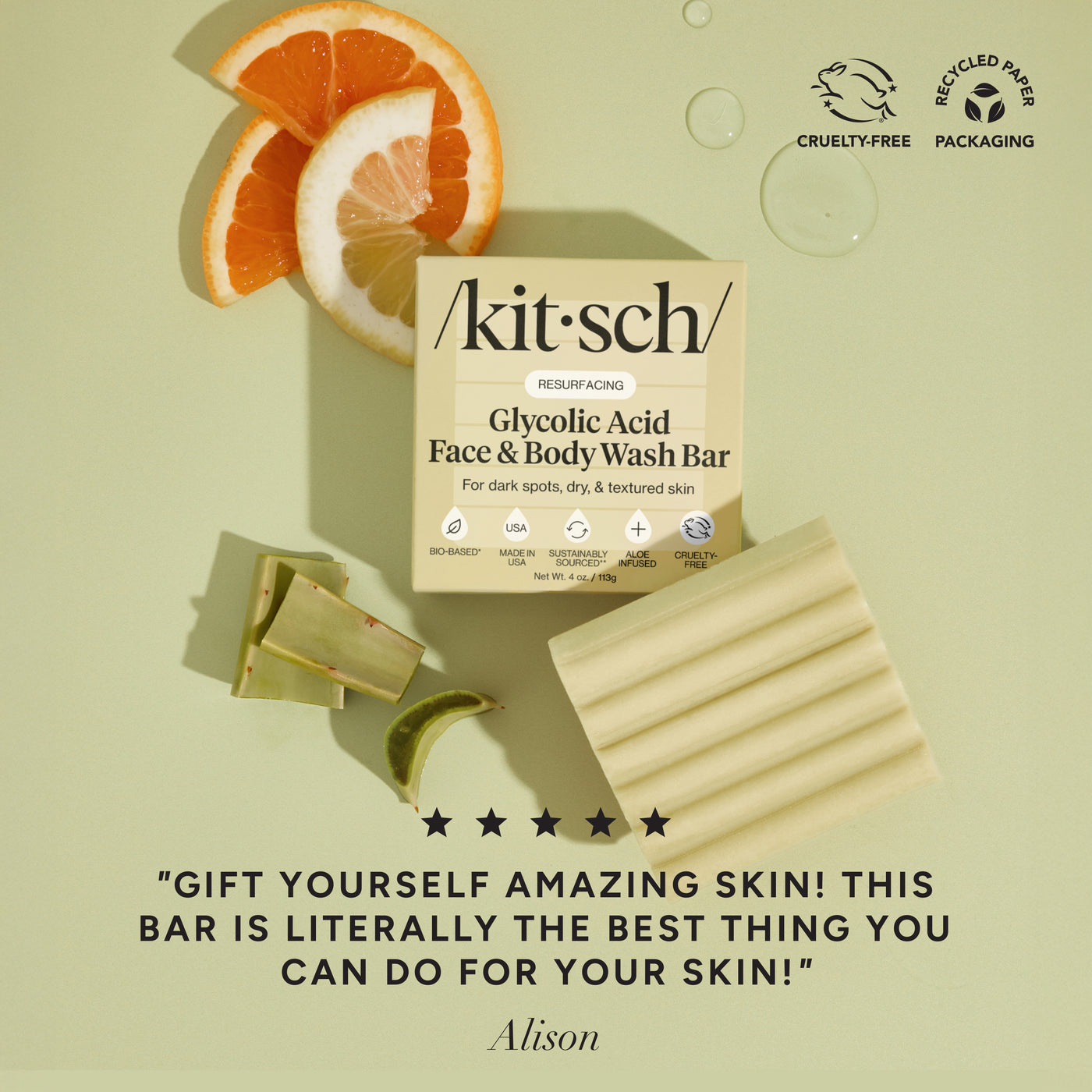 Glykolsäure-Peeling für Gesicht und Körper