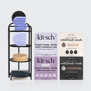 Créez votre propre shampooing et après-shampooing avec un panier de douche auto-vidant GRATUIT