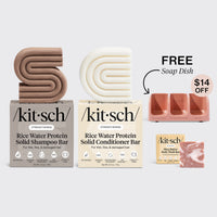 Strengthening Rice Water Trio & Terracotta Soap Dish Bundle