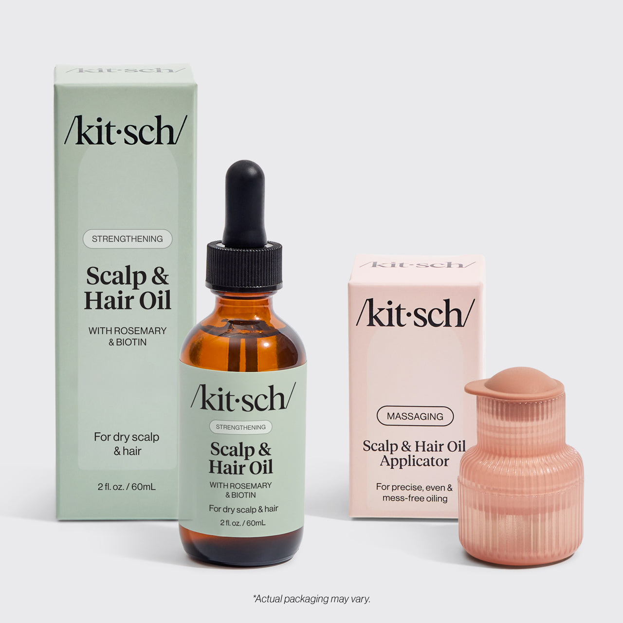 Kopfhautöl-Applikator + Biotin-Öl-Bundle