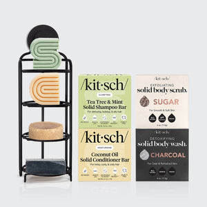 Créez votre propre shampooing et après-shampooing avec un panier de douche auto-vidant GRATUIT