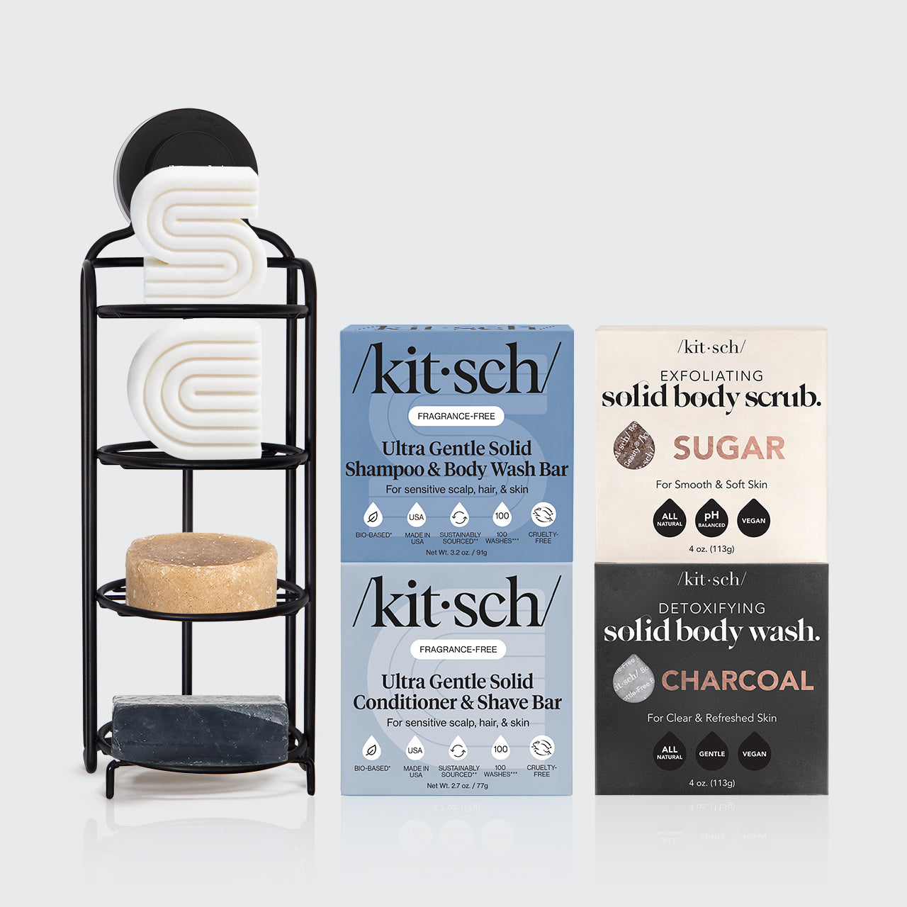 Créez votre propre shampooing et après-shampooing avec un panier de douche auto-vidant GRATUIT