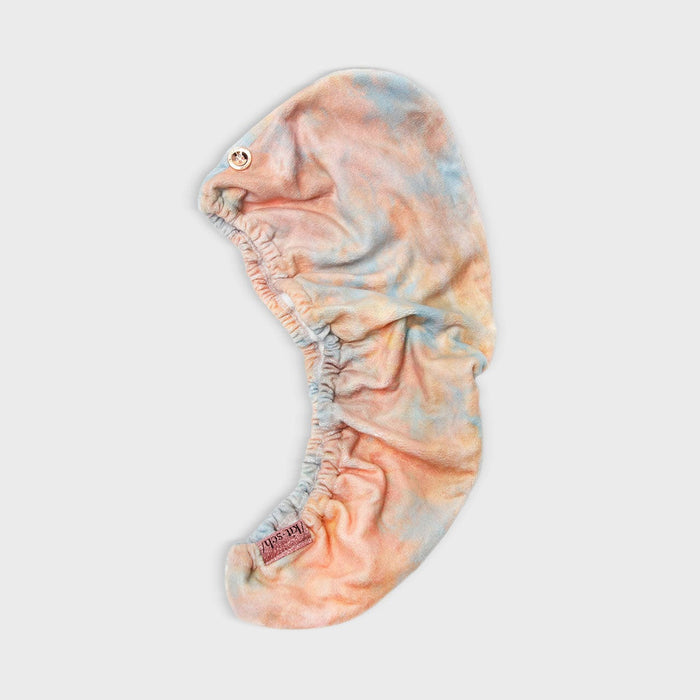 Microfiber Hair Towel - Sunset Tie Dye